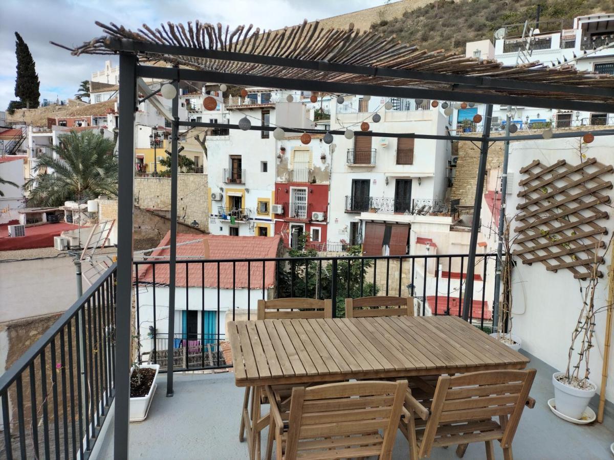 Private Terrace-Romantic-Sea, Castle Views-Central อาลิกันเต ภายนอก รูปภาพ